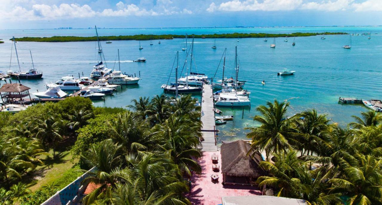 El Milagro Beach Hotel And Marina Isla Mujeres Luaran gambar